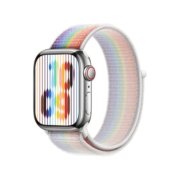 Оригинальный ремешок Apple Watch Sport Loop 41/40/38 mm Pride Edition (MU9P3) MU9P3 фото