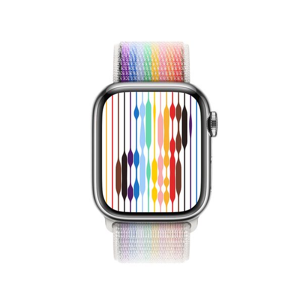 Оригинальный ремешок Apple Watch Sport Loop 41/40/38 mm Pride Edition (MU9P3) MU9P3 фото