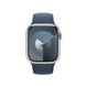 Оригинальный ремешок Apple Watch Sport Band 41/40/38 mm Storm Blue - S/M (MT2W3) MT2W3 фото 3