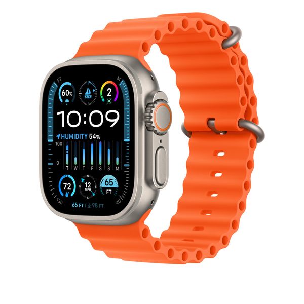 Оригинальный ремешок Apple Watch Ocean Band 49/45/44/42 mm Orange (MT653) MT653 фото