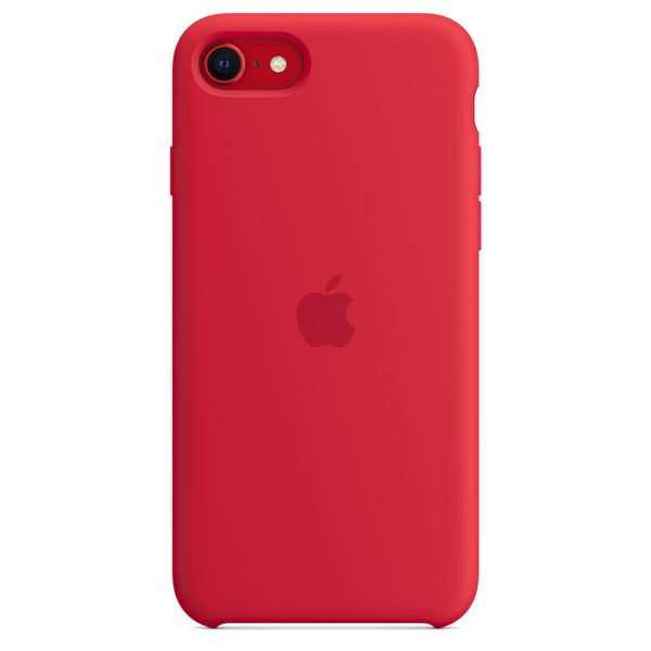 Оригінальний силіконовий чохол Apple iPhone SE (3rd/2nd generation) Silicone Case - Red (MN6H3) MN6H3 фото