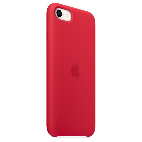 Оригинальный силиконовый чехол Apple iPhone SE (3rd/2nd generation) Silicone Case - Red (MN6H3) MN6H3 фото