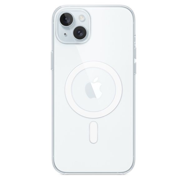 Оригинальный прозрачный чехол Apple iPhone 15 Plus Case с MagSafe - Clear (MT213) MT213 фото