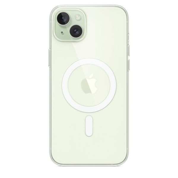 Оригінальний прозорий чохол Apple iPhone 15 Plus Case с MagSafe - Clear (MT213) MT213 фото