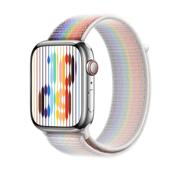 Оригінальний ремінець Apple Watch Sport Loop 49/45/44/42 mm Pride Edition (MN6L3) MN6L3 фото