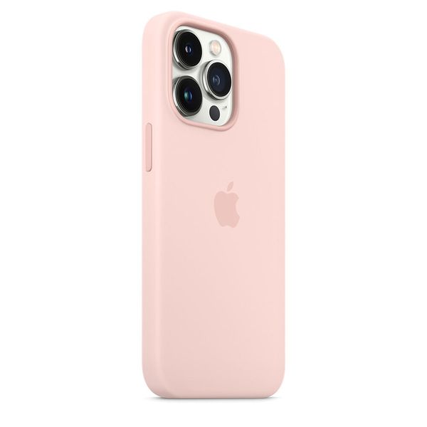 Оригинальный силиконовый чехол Apple iPhone 13 Pro Silicone Case с MagSafe - Chalk Pink (MM2H3) MM2H3 фото