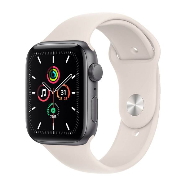 Оригінальний ремінець Apple Watch Sport Band 49/45/44/42 mm Starlight (MKUU3) MKUU3 фото