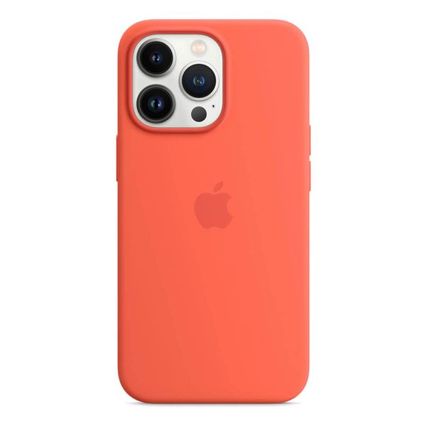 Оригінальний силіконовий чохол Apple iPhone 13 Pro Silicone Case з MagSafe - Nectarine (MN683) MN683 фото