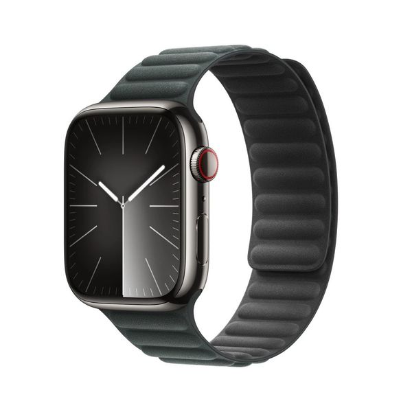 Оригінальний ремінець Apple Watch Magnetic Link 49/45/44/42 mm Evergreen - S/M (MTJC3) MTJC3 фото