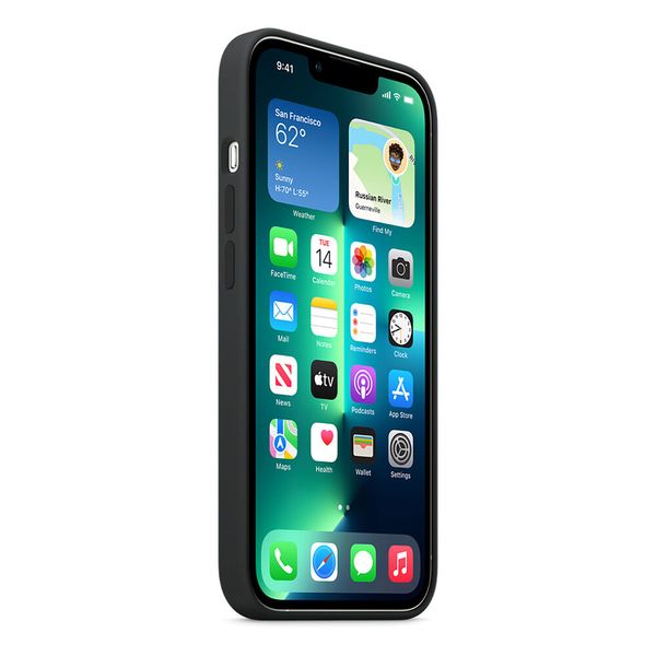 Оригінальний силіконовий чохол Apple iPhone 13 Pro Silicone Case з MagSafe - Midnight (MM2K3) MM2K3 фото