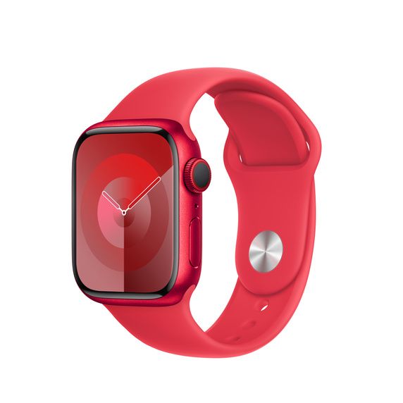 Оригінальний ремінець Apple Watch Sport Band 41/40/38 mm RED - S/M (MT313) MT313 фото