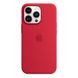 Оригінальний силіконовий чохол Apple iPhone 13 Pro Silicone Case з MagSafe - Red (MM2L3) MM2L3 фото 1