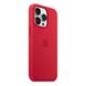 Оригинальный силиконовый чехол Apple iPhone 13 Pro Silicone Case с MagSafe - Red (MM2L3) MM2L3 фото 2