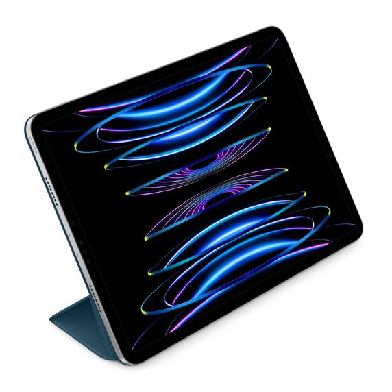 Оригінальний чохол Apple Smart Folio для iPad Pro 11-inch (4th/3rd/2nd/1st generation) - Marine Blue (MQDV3) MQDV3 фото