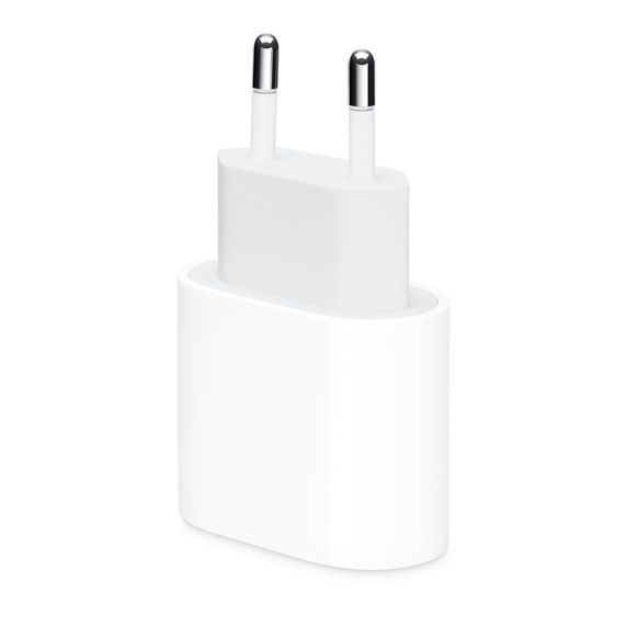 Мережевий зарядний пристрій Apple USB-C Power Adapter 20W (MHJE3) MHJA3 фото