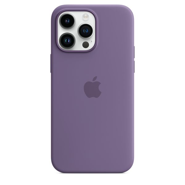 Оригинальный силиконовый чехол Apple iPhone 14 Pro Max Silicone Case с MagSafe - Iris (MQUQ3) MQUQ3 фото