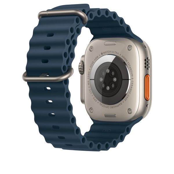 Оригінальний ремінець Apple Watch Ocean Band 49/45/44/42 mm Blue (MT633) MT633 фото