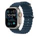 Оригінальний ремінець Apple Watch Ocean Band 49/45/44/42 mm Blue (MT633) MT633 фото 2