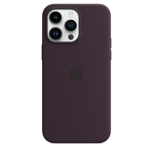 Оригінальний силіконовий чохол Apple iPhone 14 Pro Max Silicone Case з MagSafe - Elderberry (MPTX3) MPTX3 фото