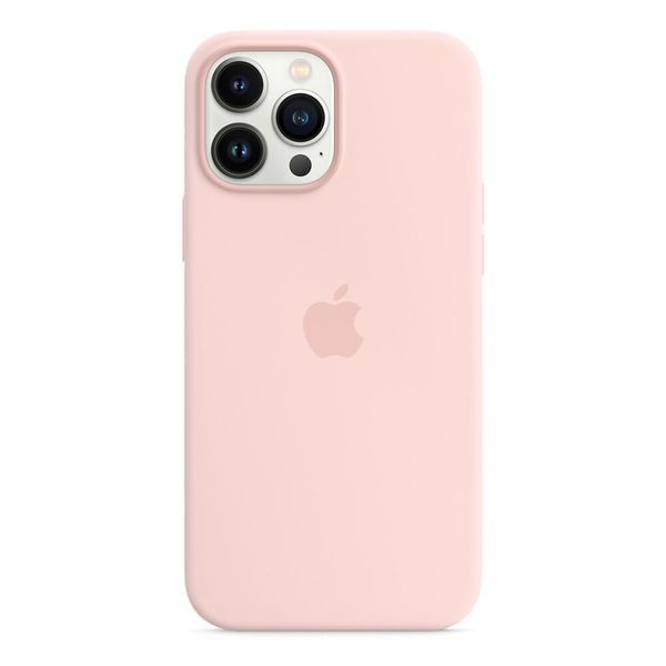 Оригинальный силиконовый чехол Apple iPhone 13 Pro Max Silicone Case с MagSafe - Chalk Pink (MM2R3) MM2R3 фото