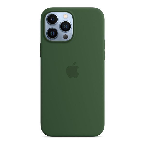 Оригінальний силіконовий чохол Apple iPhone 13 Pro Max Silicone Case з MagSafe - Clover (MM2P3) MM2P3 фото