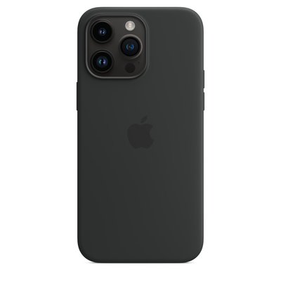 Оригинальный силиконовый чехол Apple iPhone 14 Pro Max Silicone Case с MagSafe - Midnight (MPTP3) MPTP3 фото