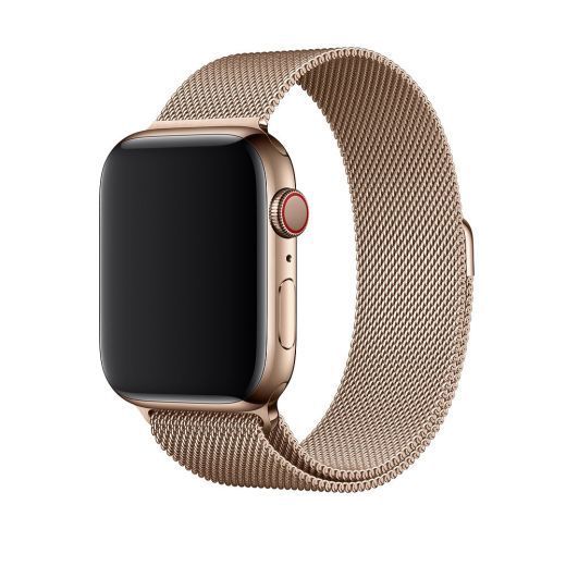 Оригинальный ремешок Apple Watch Milanese Loop 41/40/38 mm Gold (MTJL3) MTJL3 фото