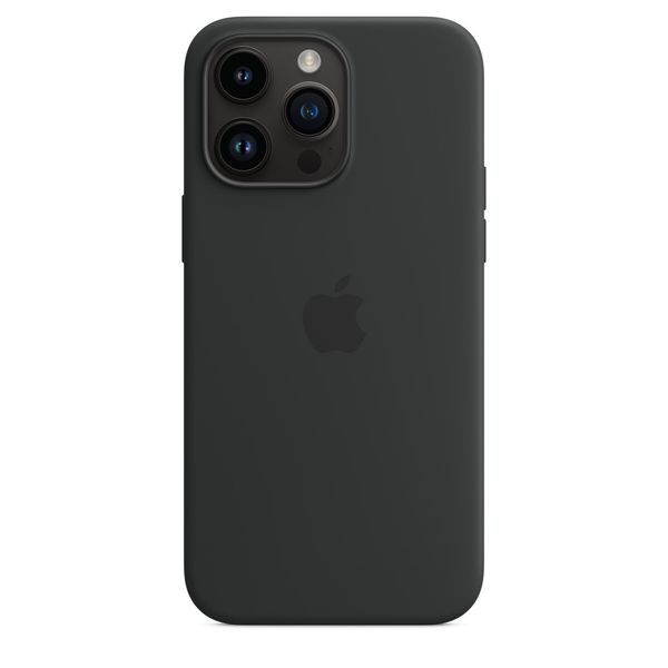 Оригінальний силіконовий чохол Apple iPhone 14 Pro Max Silicone Case з MagSafe - Midnight (MPTP3) MPTP3 фото