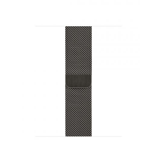 Оригінальний ремінець Apple Watch Milanese Loop 41/40/38 mm Graphite (ML743) ML743 фото