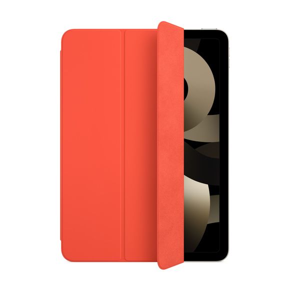 Оригінальний чохол Apple Smart Folio для iPad Air (5th/4th generation) - Electric Orange (MJM23) MJM23 фото