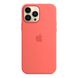 Оригинальный силиконовый чехол Apple iPhone 13 Pro Max Silicone Case с MagSafe - Pink Pomelo (MM2N3) MM2N3 фото 2