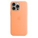 Оригинальный силиконовый чехол Apple iPhone 15 Pro Max Silicone Case с MagSafe - Orange Sorbet (MT1W3) MT1W3 фото 2