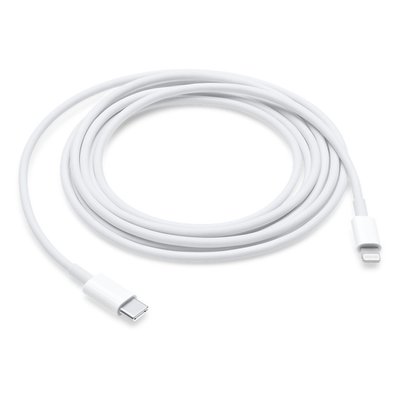 Оригинальный кабель зарядки Apple USB-C to Lightning Cable (2 m) (MQGH2NB) без коробки MQGH2NB фото