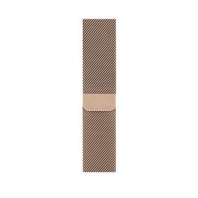 Оригинальный ремешок Apple Watch Milanese Loop 49/45/44/42 mm Gold (ML763) ML763 фото