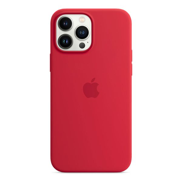 Оригинальный силиконовый чехол Apple iPhone 13 Pro Max Silicone Case с MagSafe - Red (MM2V3) MM2V3 фото