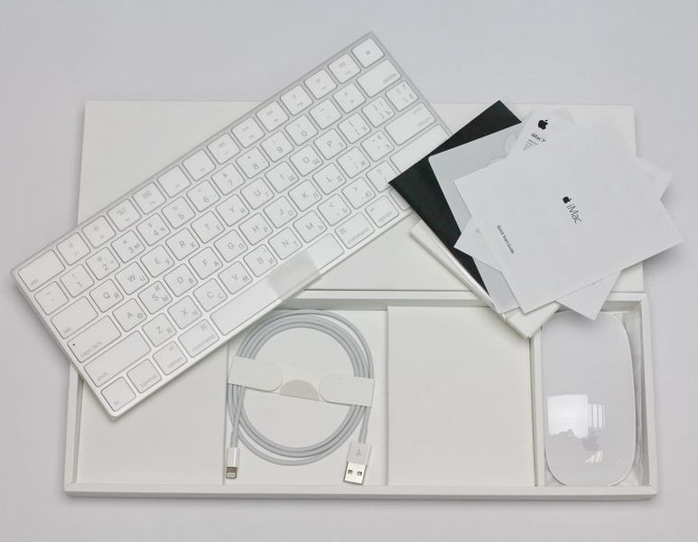 Беспроводной комплект клавиатура Apple Magic Keyboard 2 (MLA22) + мышка Apple Magic Mouse 2 (MLA02) MLA22/MLA02 фото