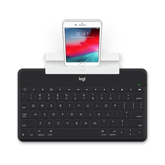 Бездротова чохол-клавіатура Logitech Keys-to-Go Ultra Slim Keyboard Black (HLPU2) HLPU2 фото