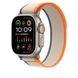 Оригинальный ремешок Apple Watch Trail Loop 49/45/44/42 mm Orange/Beige - S/M (MT5W3) MT5W3 фото 2