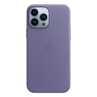 Оригінальний шкіряний чохол Apple iPhone 13 Pro Max Leather Case с MagSafe - Wisteria (MM1P3) MM1P3 фото