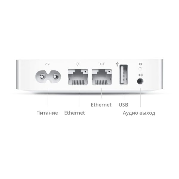 Бездротовий маршрутизатор Wi-Fi роутер Apple AirPort Express (MC414LL) MC414LL фото