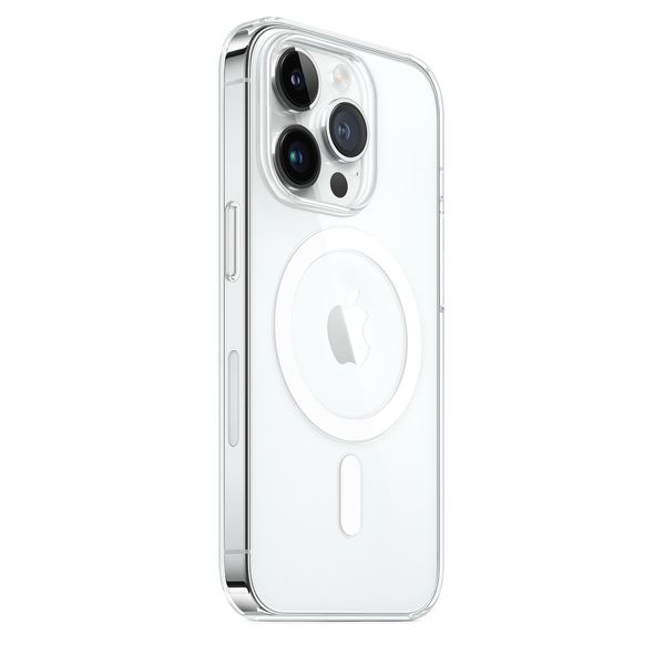 Оригинальный прозрачный чехол Apple iPhone 14 Pro Case с MagSafe - Clear (MPU63) MPU63 фото