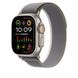 Оригінальний ремінець Apple Watch Trail Loop 49/45/44/42 mm Green/Gray - S/M (MT5Y3) MT5Y3 фото 2