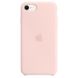 Оригінальний силіконовий чохол Apple iPhone SE (3rd/2nd generation) Silicone Case - Chalk Pink (MN6G3) MN6G3 фото 1