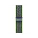 Оригінальний ремінець Apple Watch Nike Sport Loop 41/40/38 mm Bright Green/Blue (MTL03) MTL03 фото 1