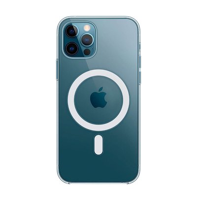 Оригінальний прозорий чохол Apple iPhone 12 | 12 Pro Case з MagSafe - Clear (MHLM3) MHLM3 фото