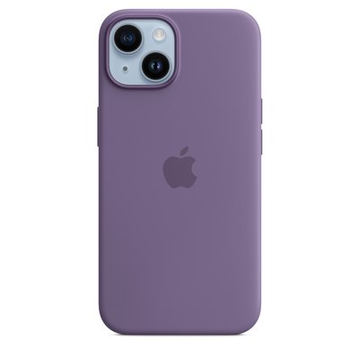 Оригінальний силіконовий чохол Apple iPhone 14 Silicone Case з MagSafe - Iris (MQUA3) MQUA3 фото