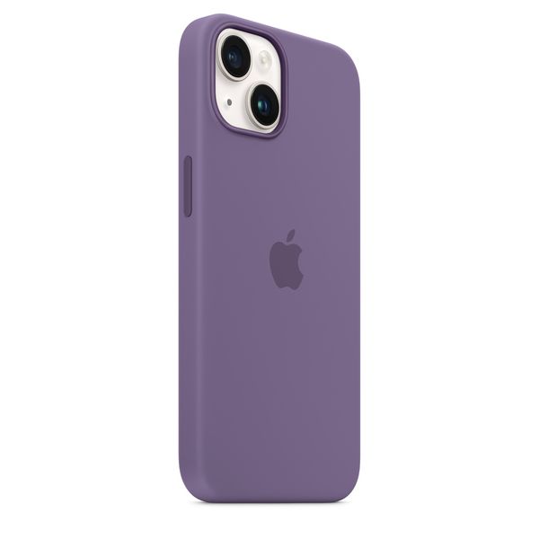 Оригинальный силиконовый чехол Apple iPhone 14 Silicone Case с MagSafe - Iris (MQUA3) MQUA3 фото