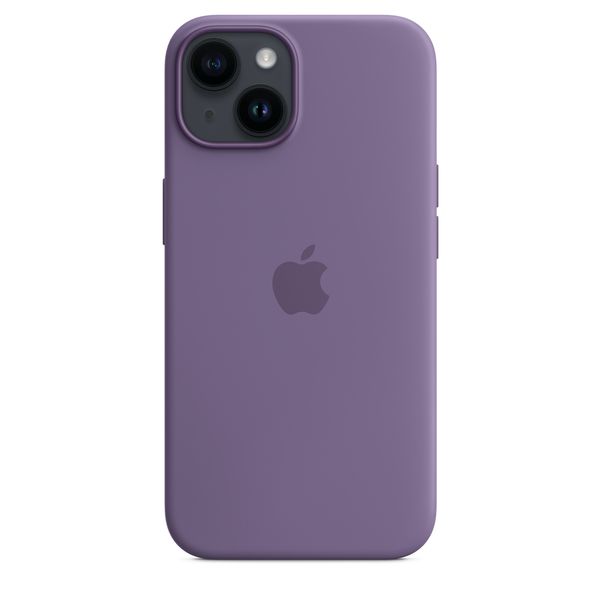 Оригінальний силіконовий чохол Apple iPhone 14 Silicone Case з MagSafe - Iris (MQUA3) MQUA3 фото