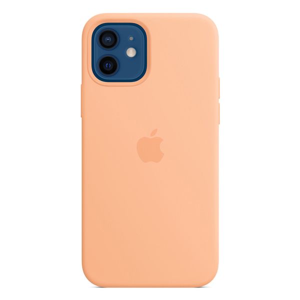 Оригинальный силиконовый чехол Apple iPhone 12 | 12 Pro Silicone Case с MagSafe - Cantaloupe (MK023) MK023 фото