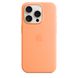 Оригинальный силиконовый чехол Apple iPhone 15 Pro Silicone Case с MagSafe - Orange Sorbet (MT1H3) MT1H3 фото 1